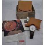 Esprit D/H Automatik Uhr Silber Limited Edition