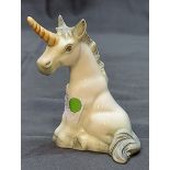 Zauberhaftes GOEBEL Einhorn Unicorn ca. 16cm hoch