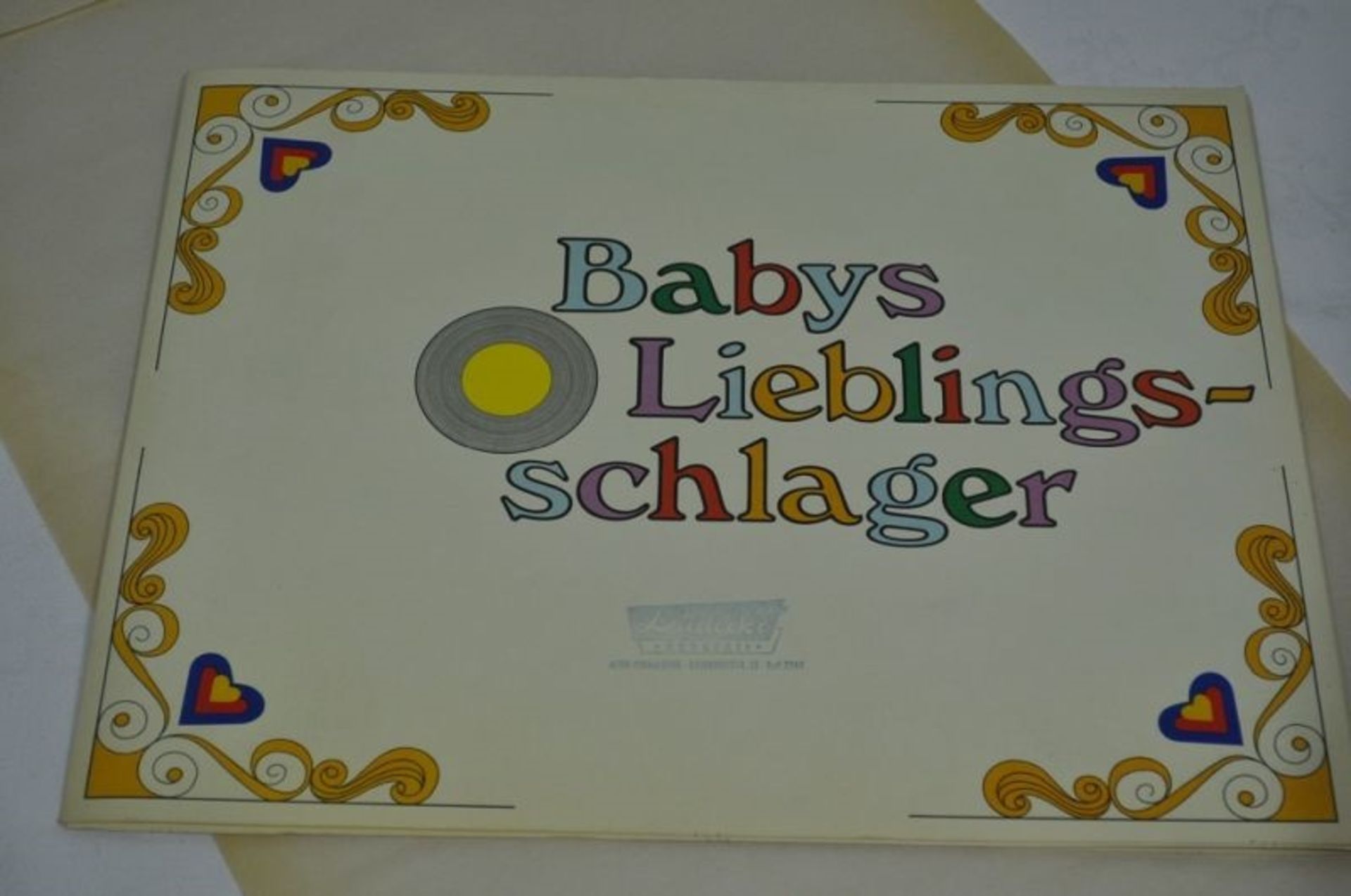 Schallplatte Werbeschallplatte "Babys Lieblingsschlager", Pomps Pomila