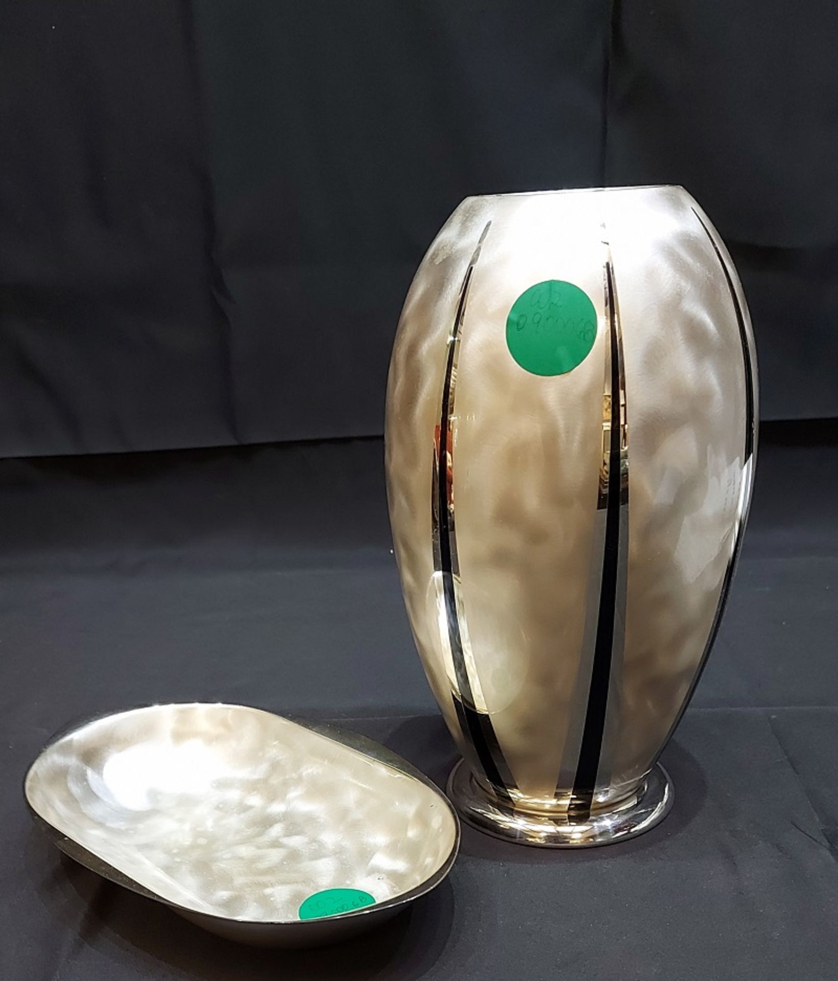 Schönes WMF IKORA Set Vase und Schale - Bild 3 aus 6