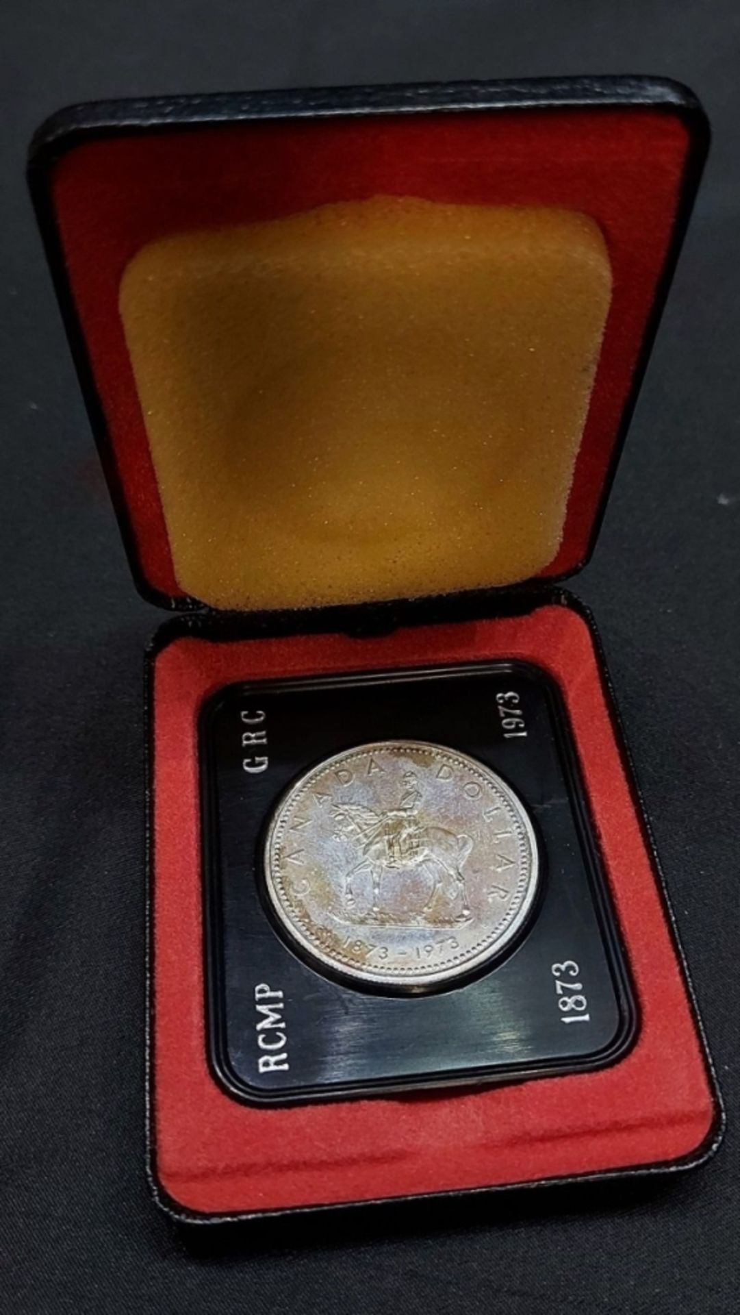 Kanadischer Silber "Silver Dollar" 1973 Ø 3,5cm 27g