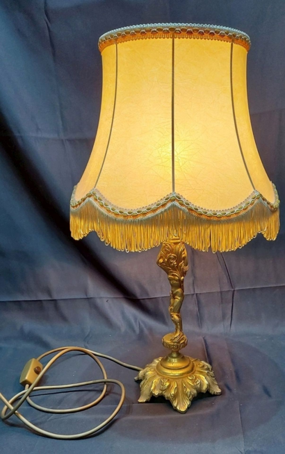Alte Figurenlampe Lampe zauberhafte Meerjungfrau - Bild 7 aus 9