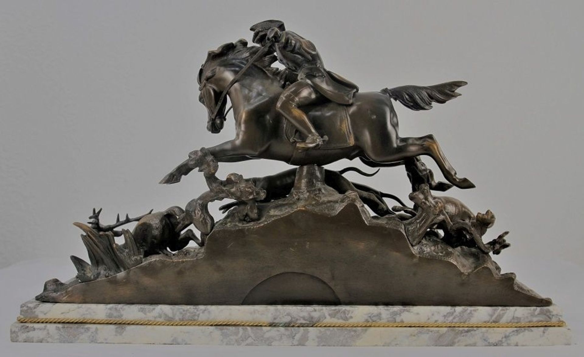 Imposante jagdliche Bronze, P.J. Mène (1810-1879) - Bild 6 aus 7