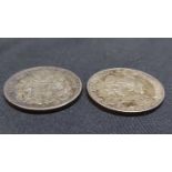 Für den Tierschutzverein 2 x 2 Mark Silbermünzen 1901/1902