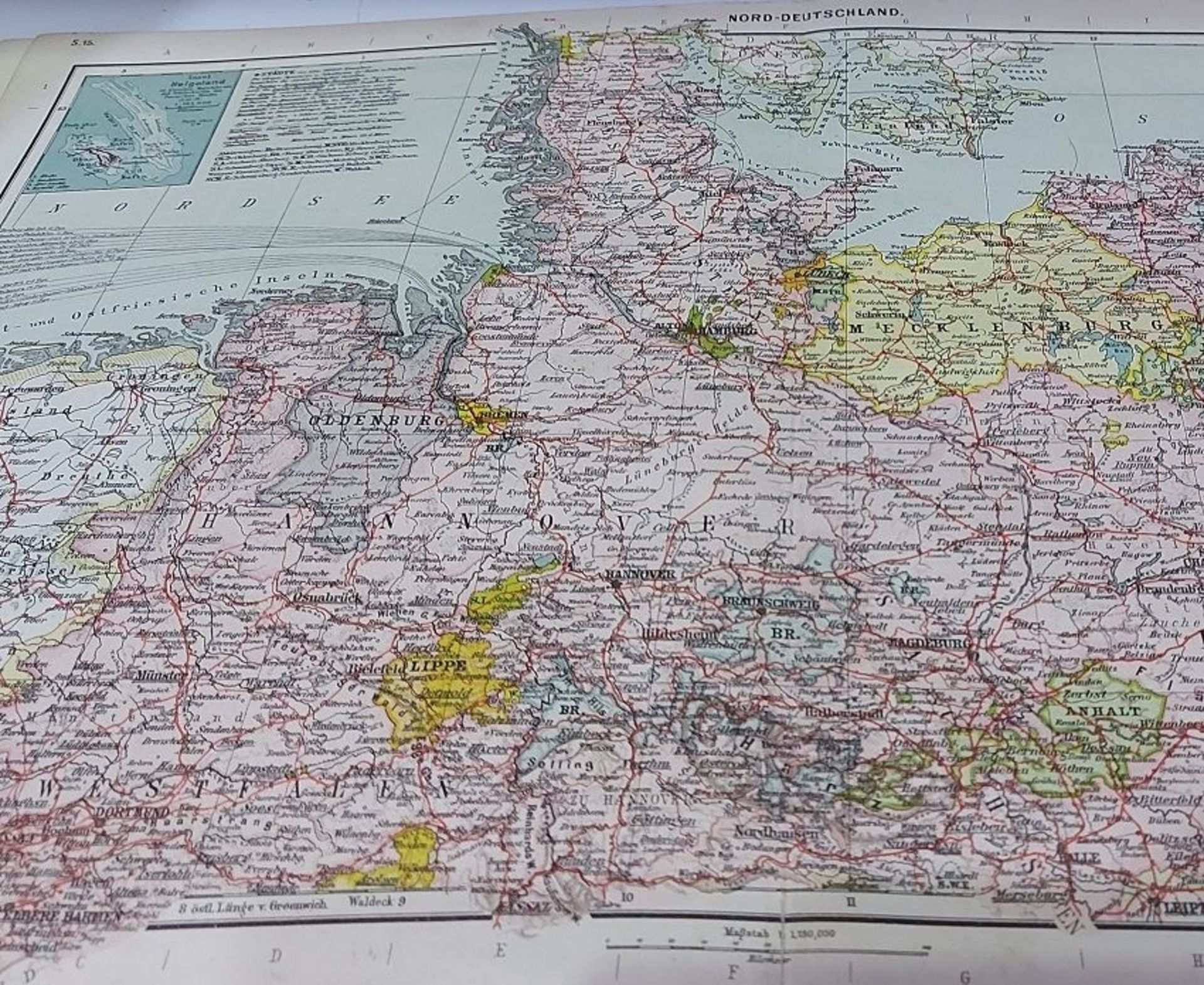 Für den Tierschutzverein Gifhorn: Antiker Atlas 2.te Auflage Eduard Gebler 1987 - Bild 3 aus 5