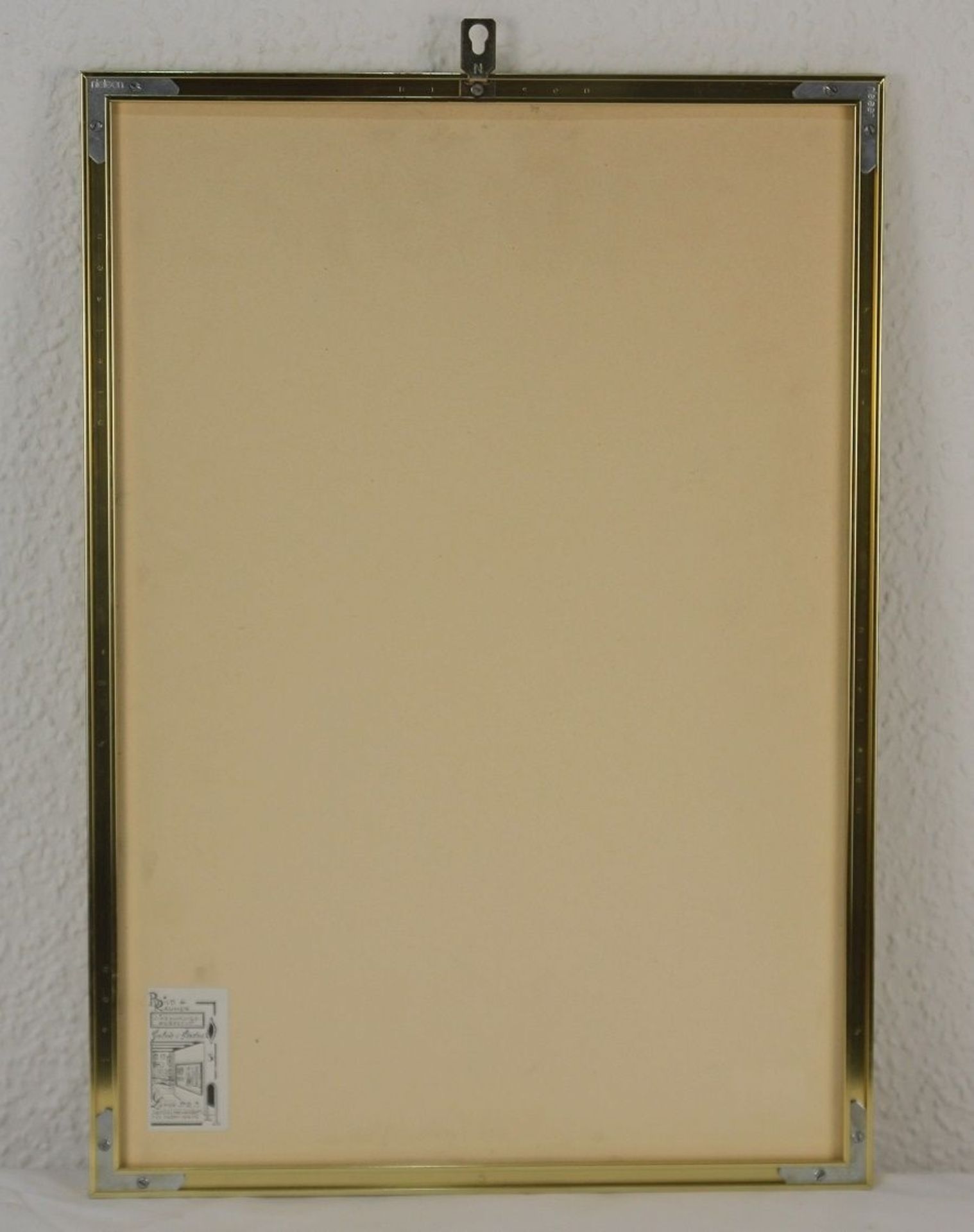 Moderner Farb-Holz Linol Schnitt Nackte Frau verm. Fritz - Bild 2 aus 3