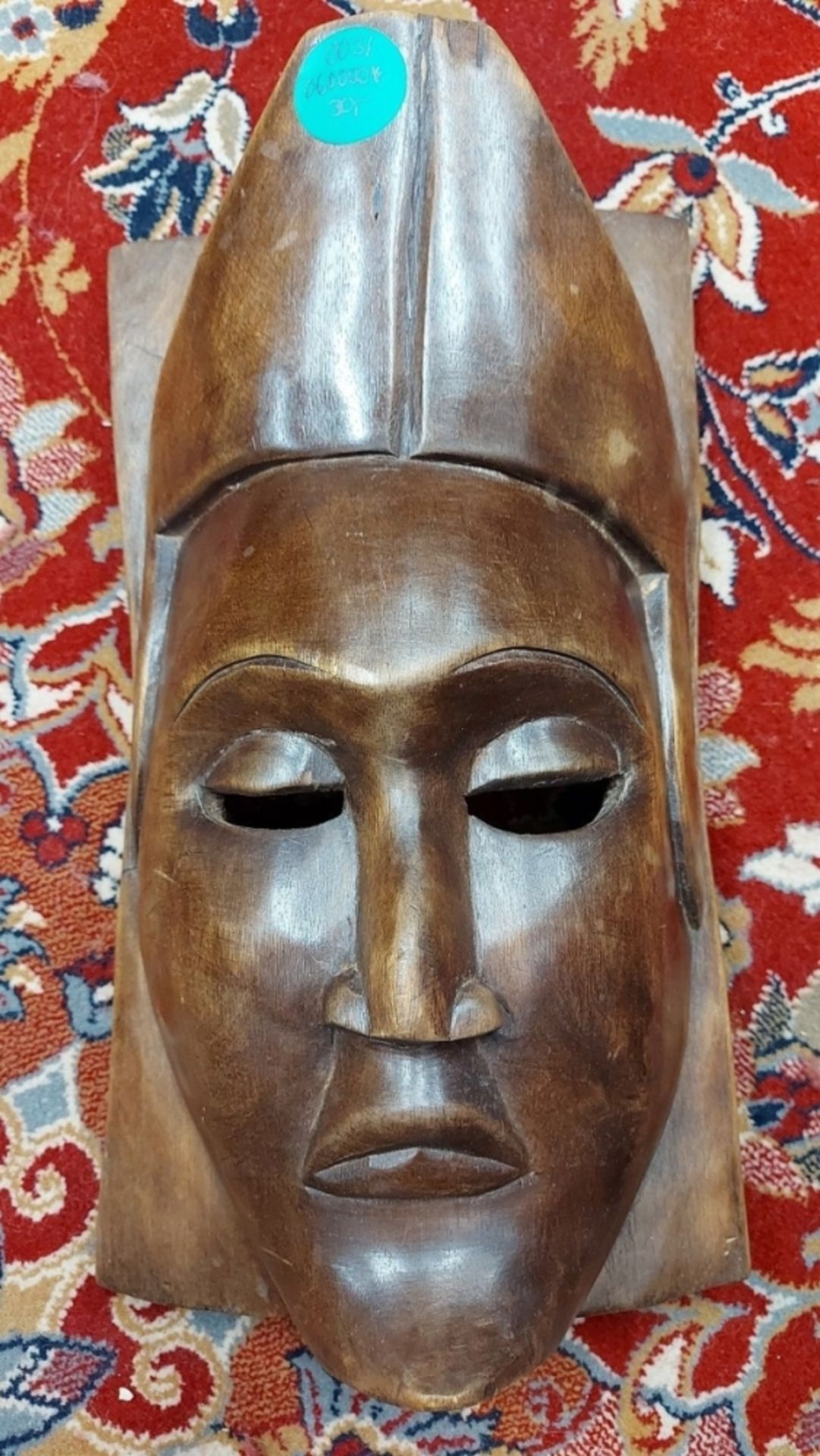 Holz Maske Tanzmaske Vodoomaske Nordostafrka ca. 36 x 19cm