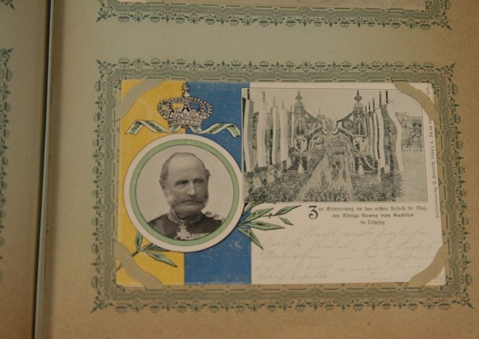 Für den Tierschutzverein Gifhorn: Antikes Jugendstil Postkarten Album - Bild 2 aus 14