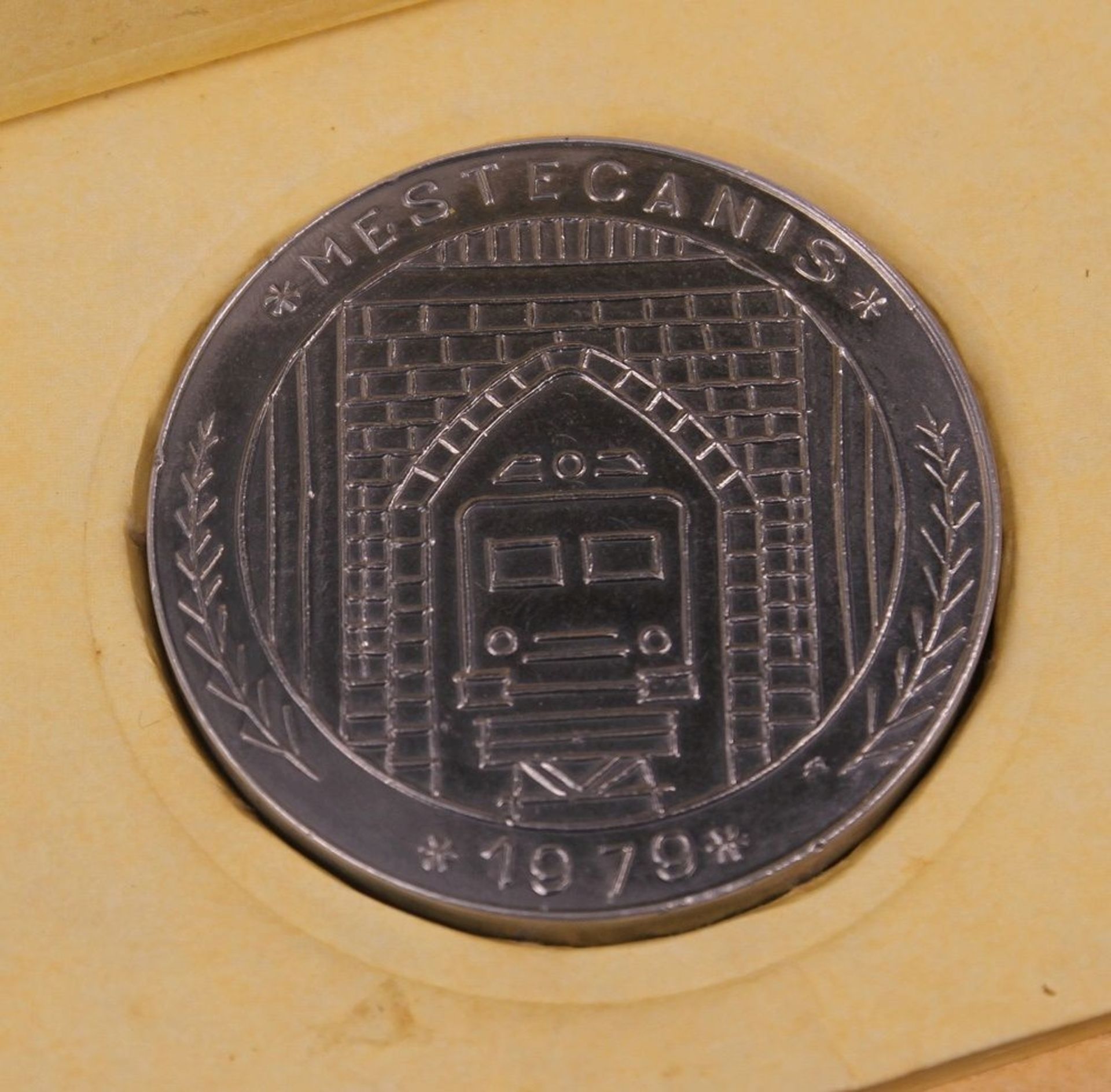 Medaille Mestecanis 1908 - 1979 - Bild 2 aus 3