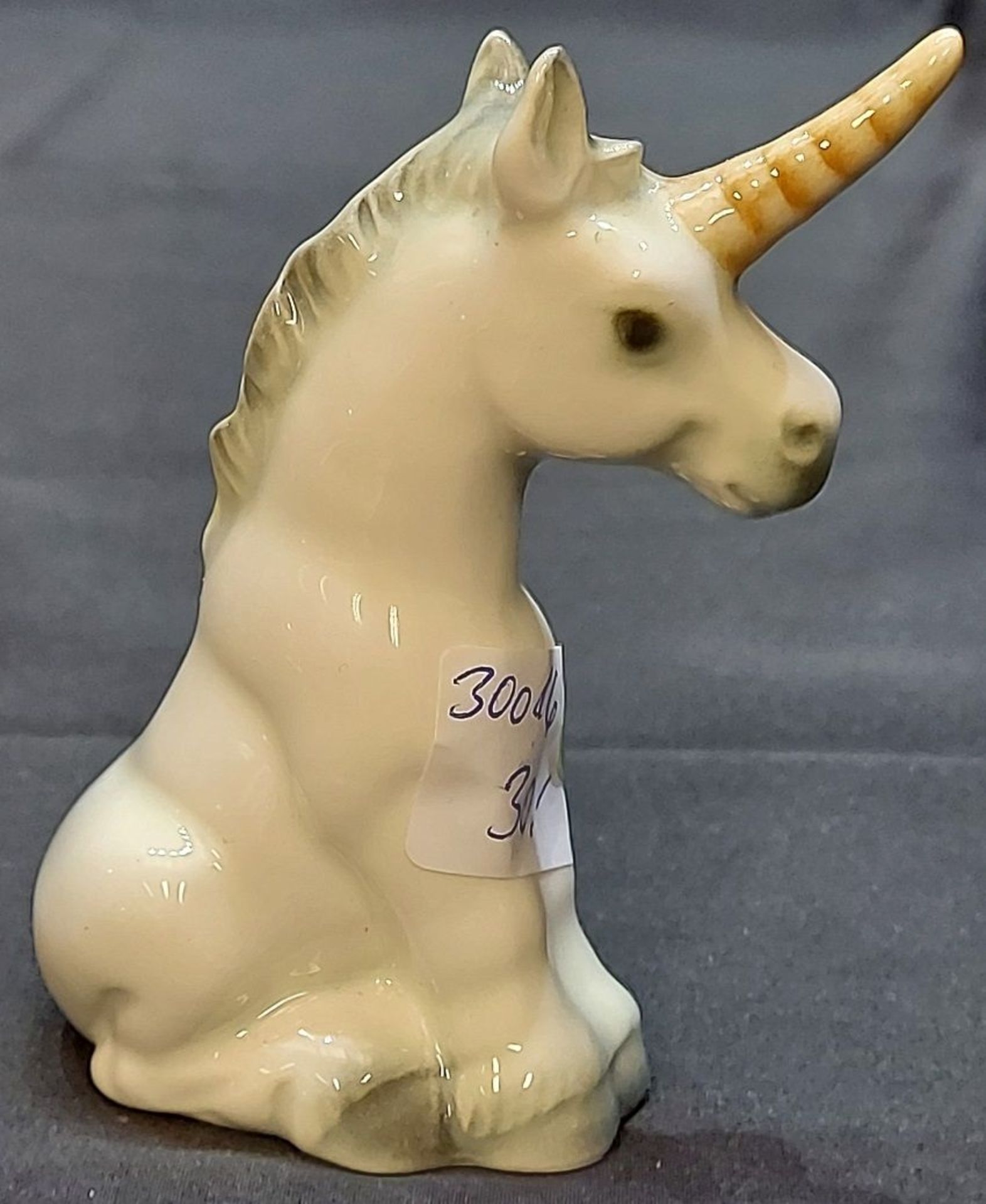 Zauberhaftes GOEBEL Einhorn Unicorn ca. 16cm hoch - Image 2 of 4