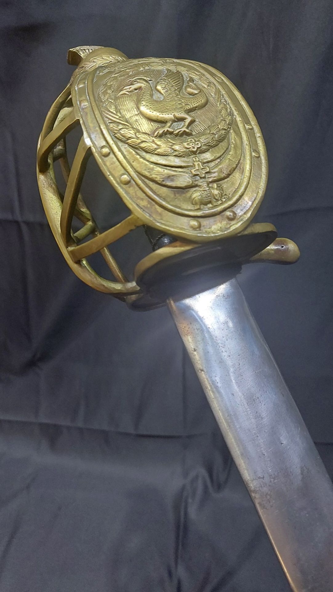 Antiker Säbel Kavallerie Schwert 112cm - Bild 8 aus 12