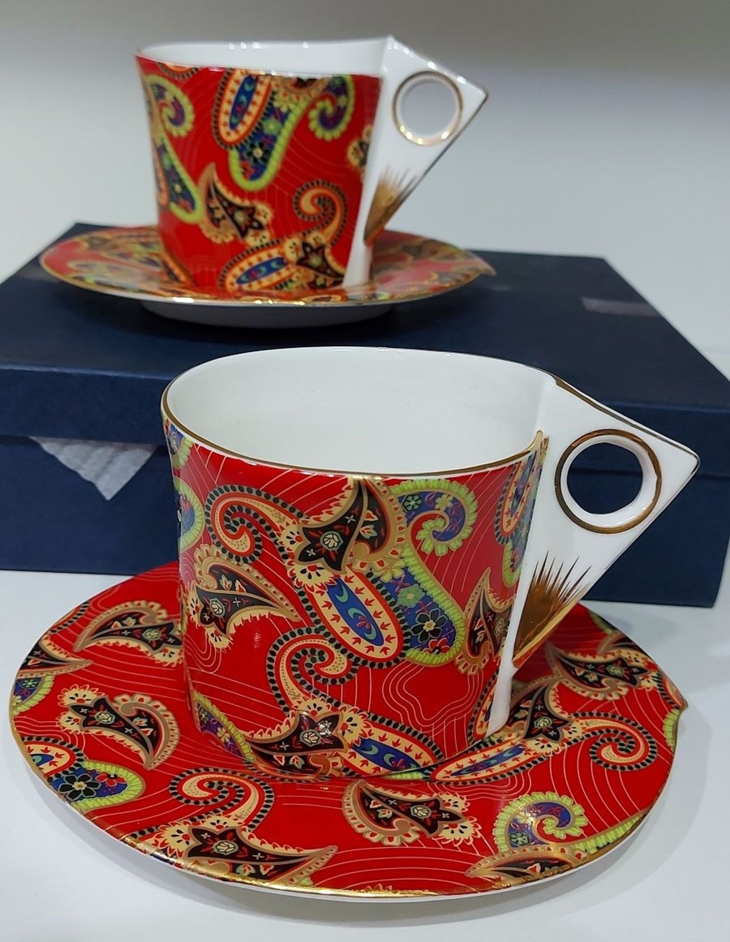 Limoges Designer Kaffee Duo in orig. Geschenkverpackung - Bild 6 aus 6