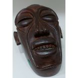 Aus Kapitänsnachlass - alte afrikanische Voodoo Maske