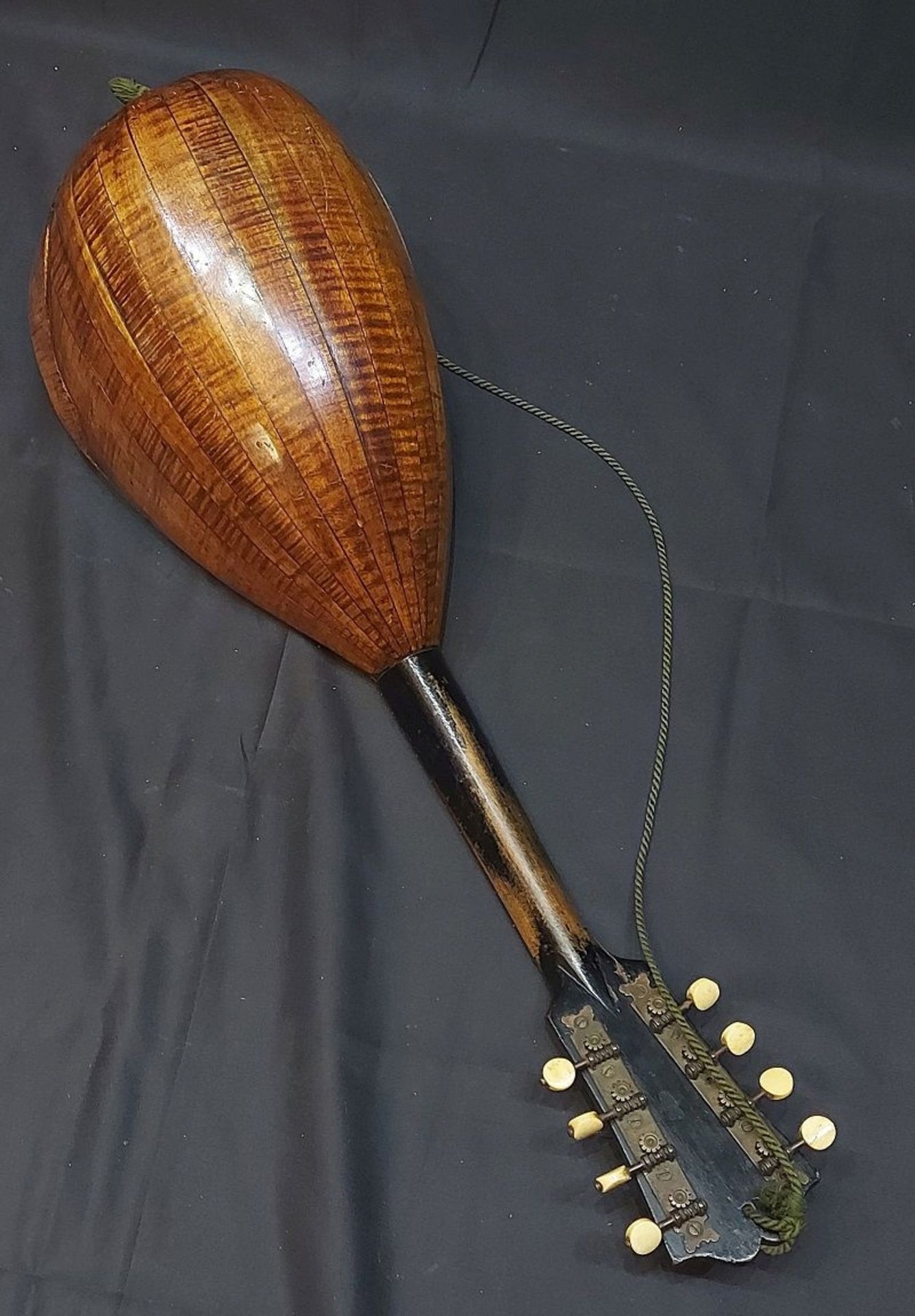 Antikes Musikinstrument - Laute Mandoline "Zasso" - Bild 3 aus 14