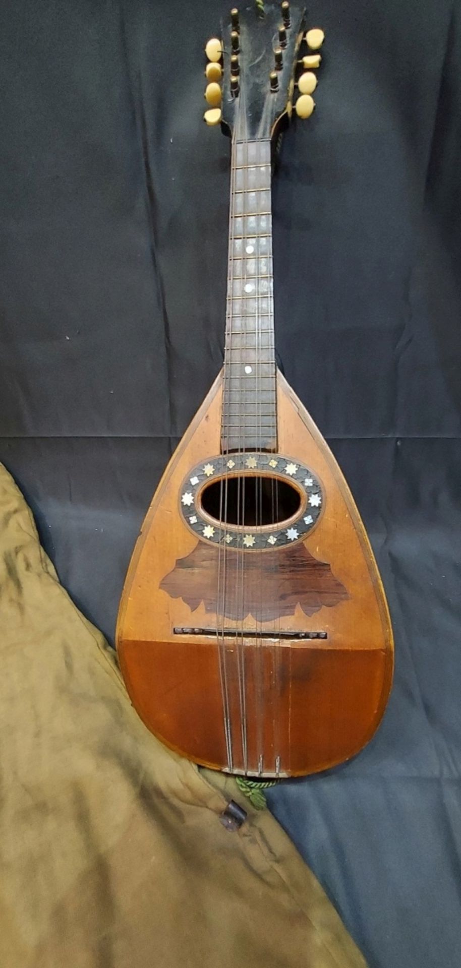 Antikes Musikinstrument - Laute Mandoline "Zasso" - Bild 6 aus 14