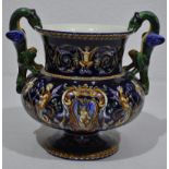 Große GIEN Vase Medici Drachenvase Vitrinenobjekt