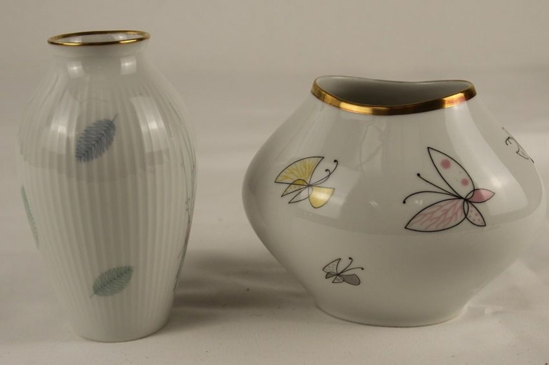 2 Stk. schöne Vintage Porzellan Vasen Thomas 7856