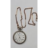 Taschenuhr für Herren mit Kette, Union Horlogére,