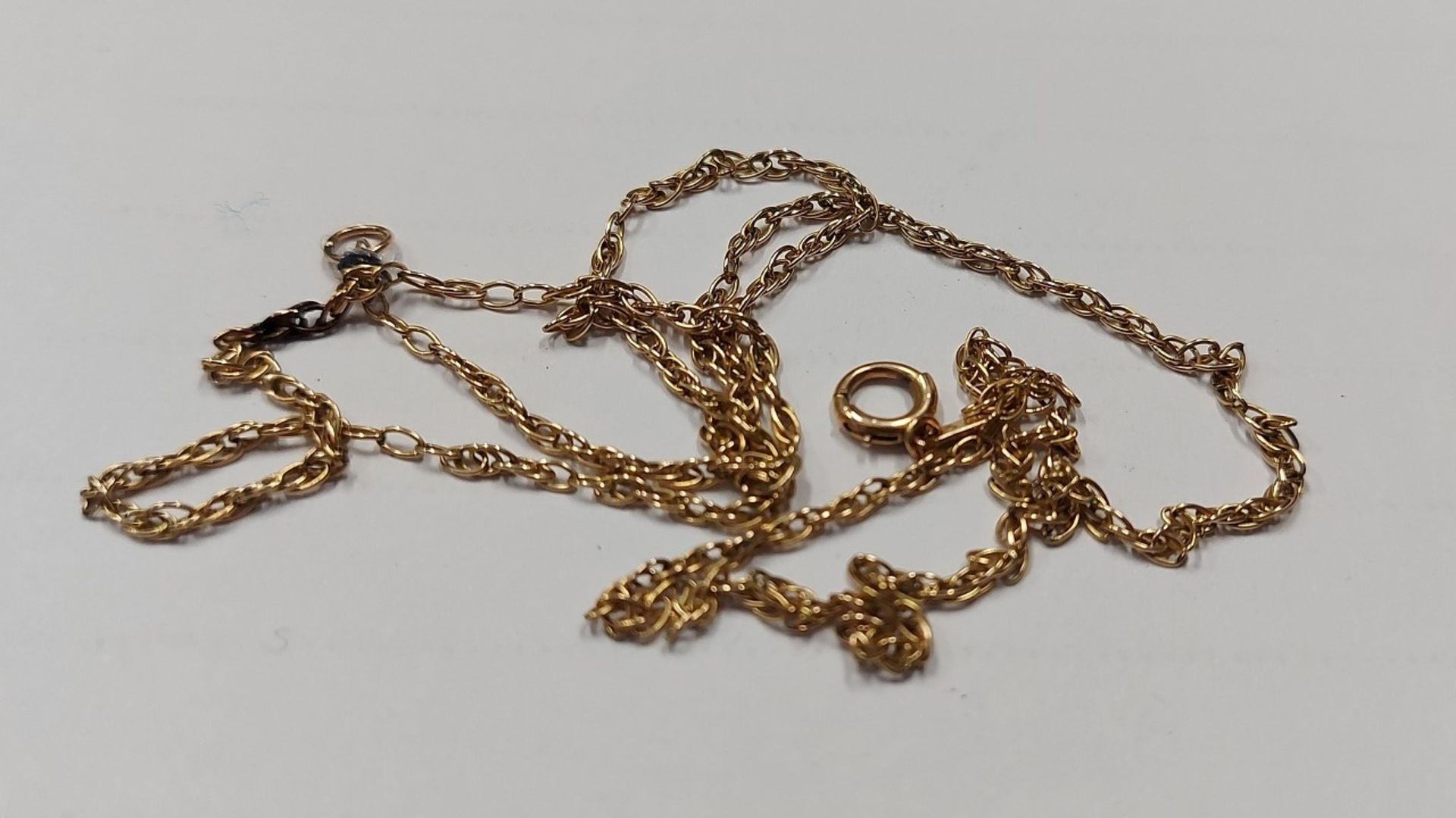 585GG Kette Goldkette Überlänge ca. 54cm ca. 3,9g - Bild 2 aus 3