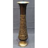 Aus Kapitänsvilla XXL orientalische Vase Metallvase ca. 59cm hoch