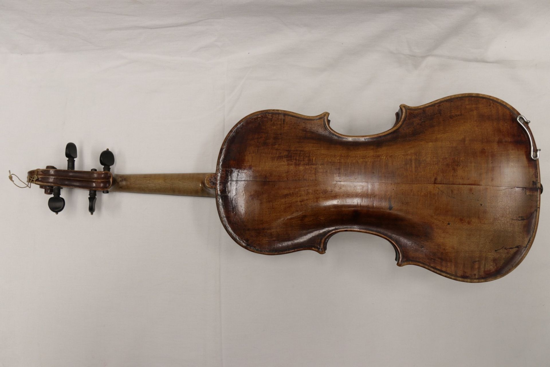 Solide alte Geige incl. Koffer und orig. Fotographie des Musikers 30er Jahre - Bild 3 aus 17