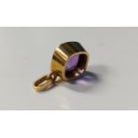 Zeitloser edler 750er Gold Anhänger Amethyst ca. 3,3g