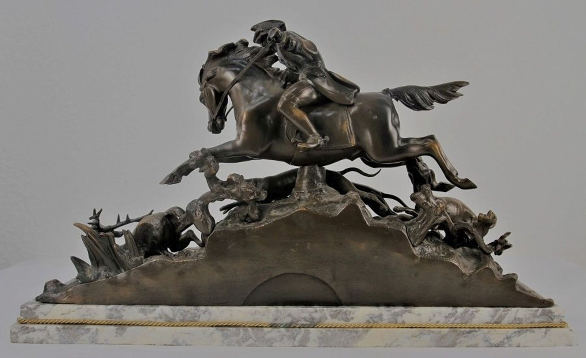 Imposante jagdliche Bronze, P.J. Mène (1810-1879) - Bild 7 aus 8
