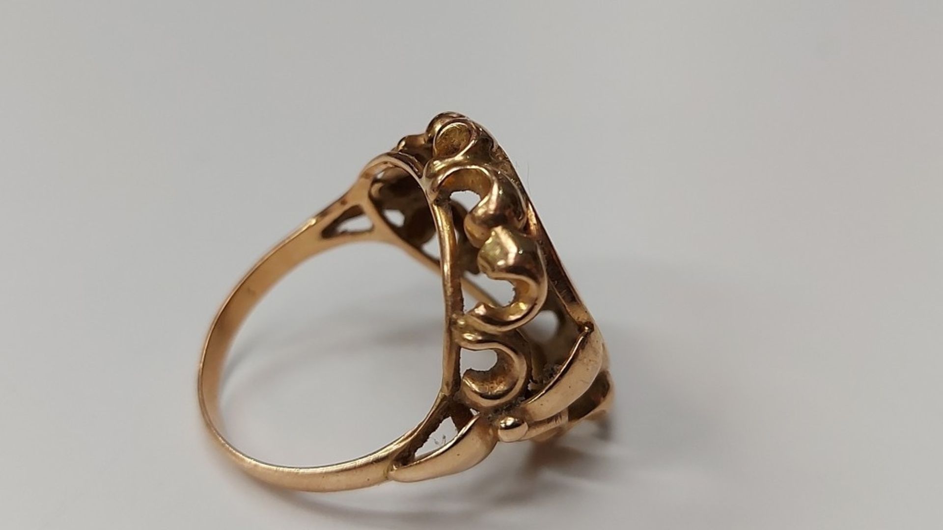 Münzring Unisex 585 GG 14k Münze 900er Gold ca. 6,1g - Bild 6 aus 9