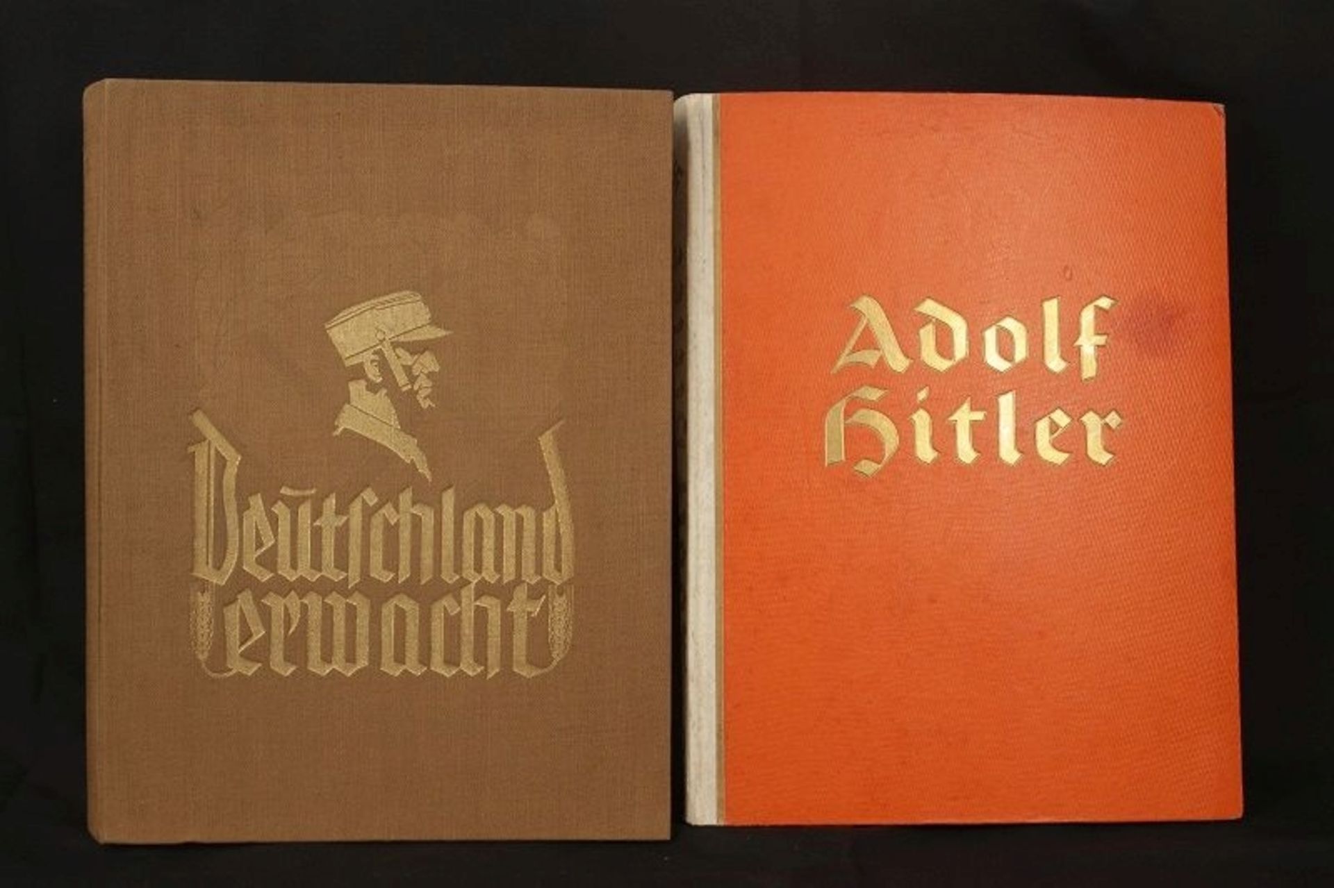 Konvolut 2 Bücher WK2 "Deutschland erwacht" "Adolf Hitler"