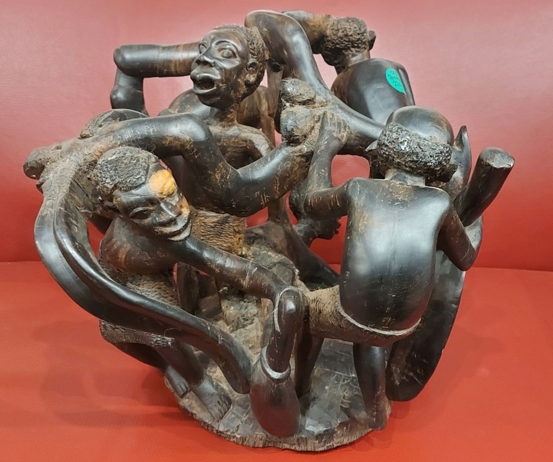 Aus Kapitänsnachlass - alte hochwertige Makonde Figur - Bild 2 aus 22