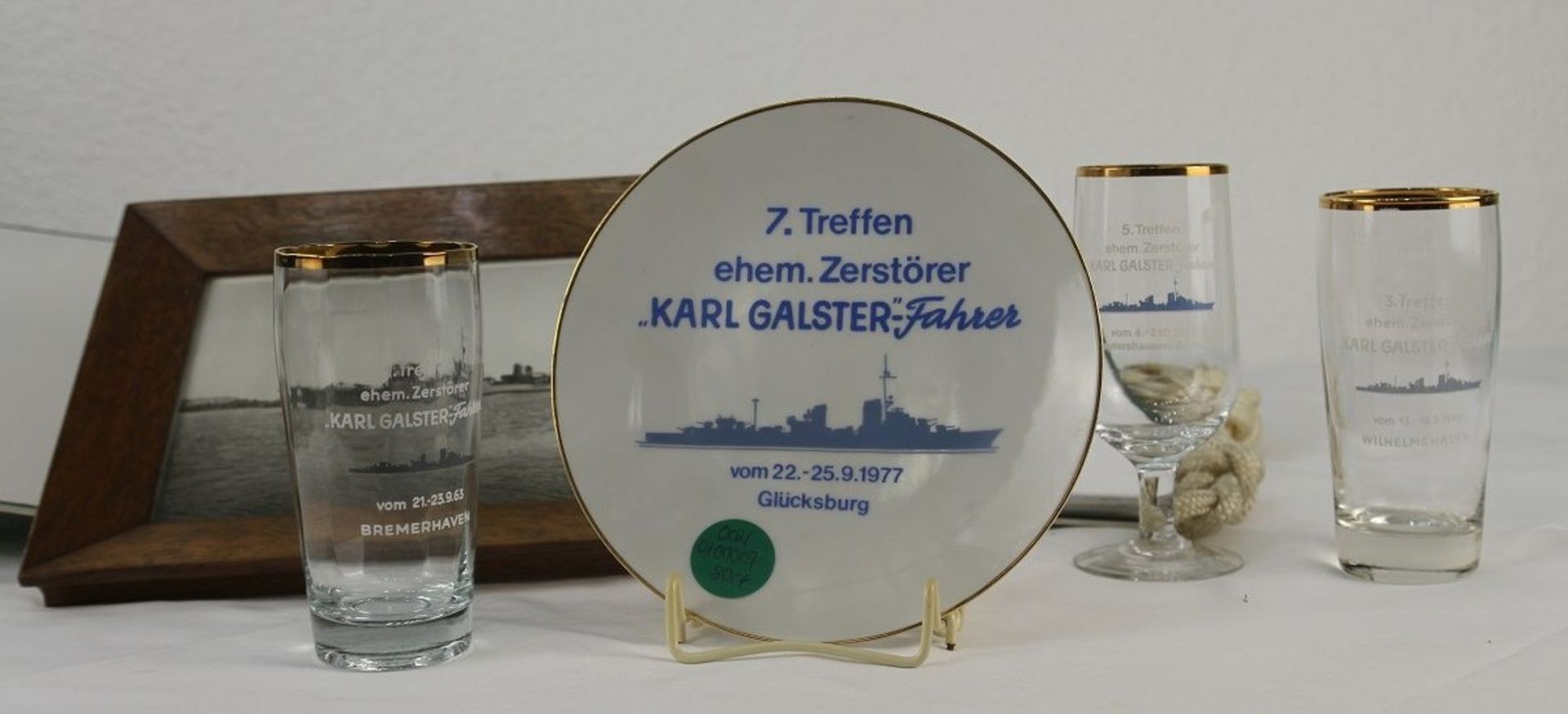 Seltenes Sammler Konvolut Zerstörer "Karl Galster"