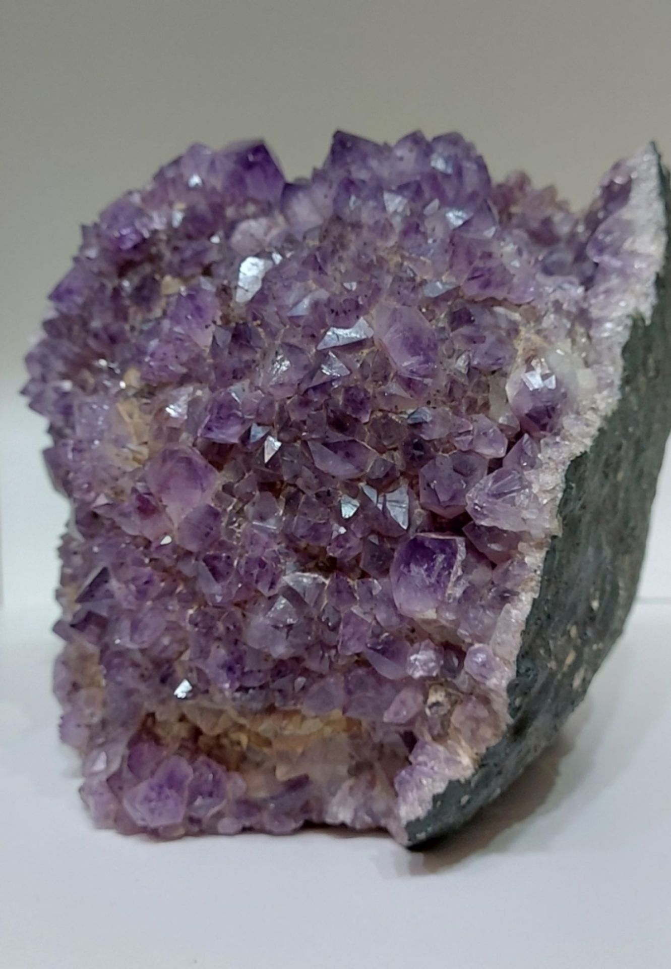 XL RIESIGE Amethyst Druse Geode ca. !! 14 !!! Kilo - Image 5 of 14