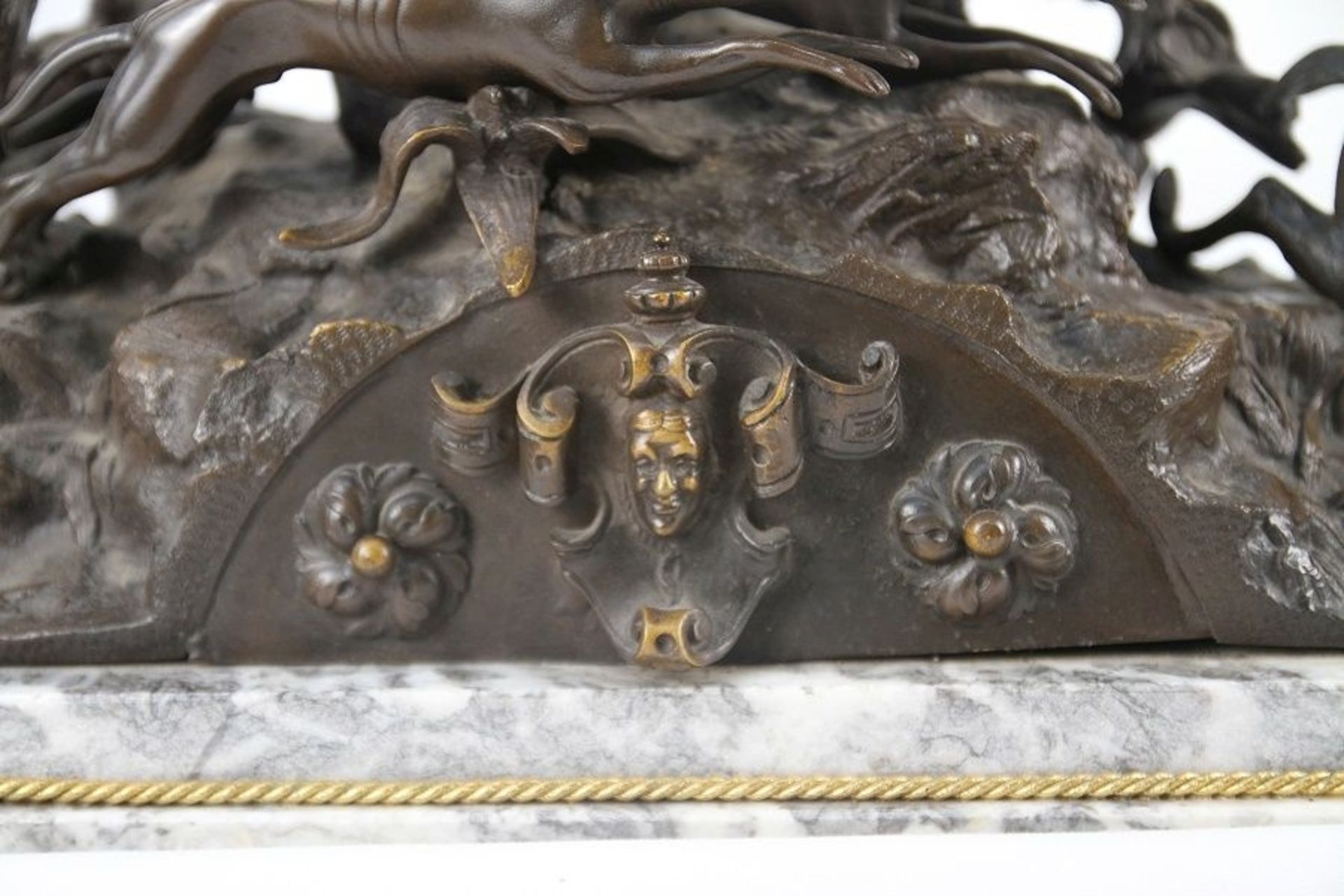 Imposante jagdliche Bronze, P.J. Mène (1810-1879) - Bild 4 aus 8