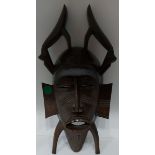 Aus Kapitäsnachlass - orig. afrik. Maske ca. 50cm