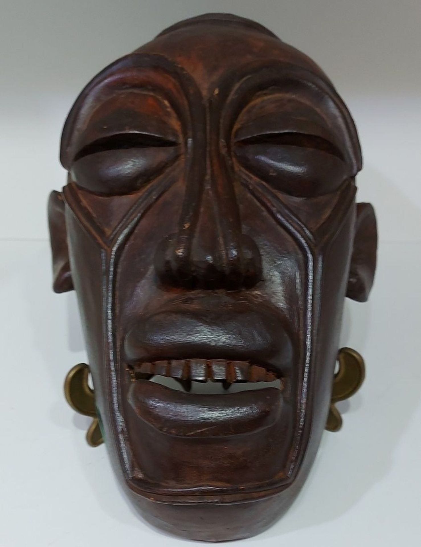 Aus Kapitänsnachlass - alte afrikanische Voodoo Maske - Image 6 of 6