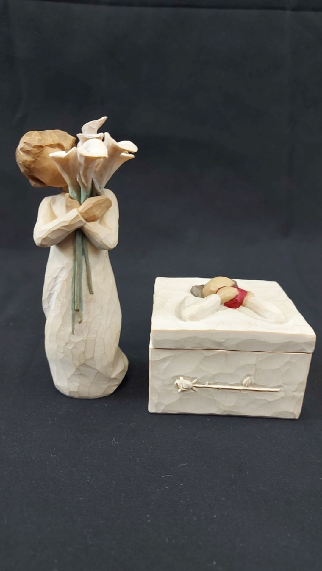 Schönes Willow Tree Set Geschenkbox Friendship Keepsake Figur Susan Lordi - Bild 3 aus 5