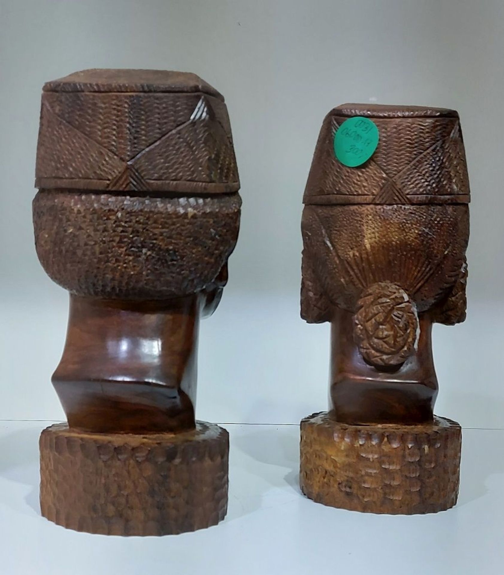Exclusive Madagassische Holzschnitzerei Mann / Frau / Paar - Bild 14 aus 16