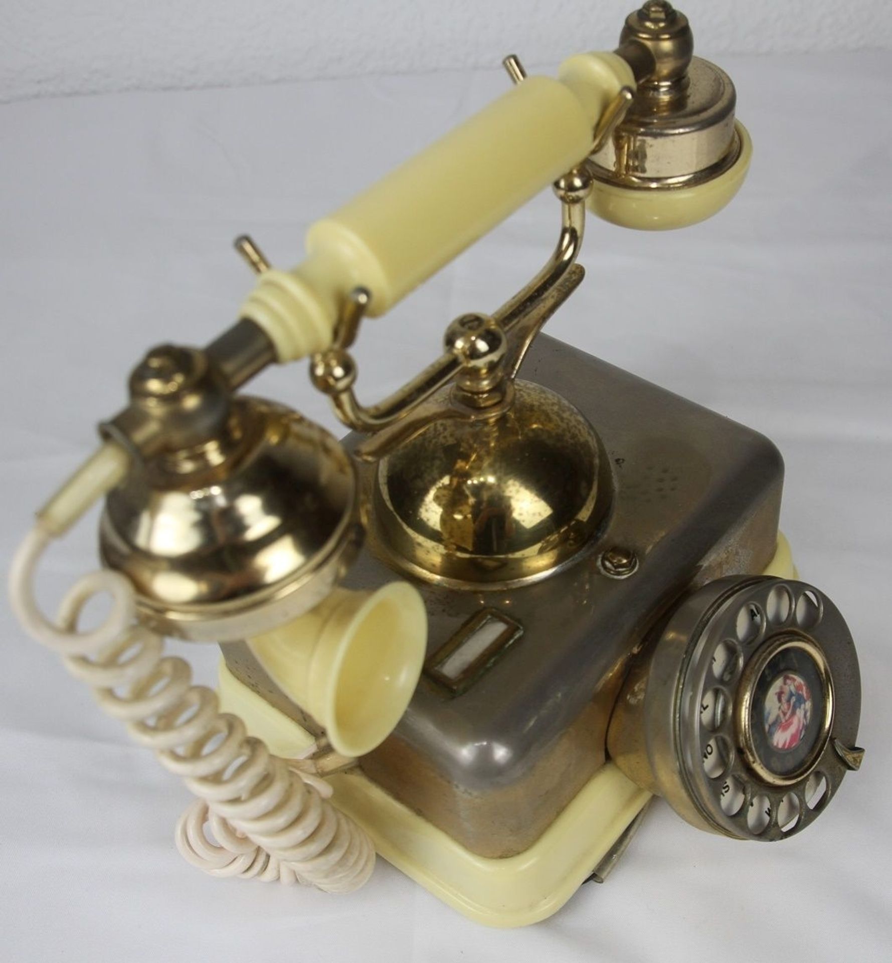 Nostalgie Telefon Deko Vintage mit Wählscheibe - Bild 3 aus 5