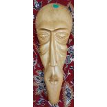 Aus Kapitänsnachlass - XL Holz Maske Wandbehang Sri Lanka ca. 60cm