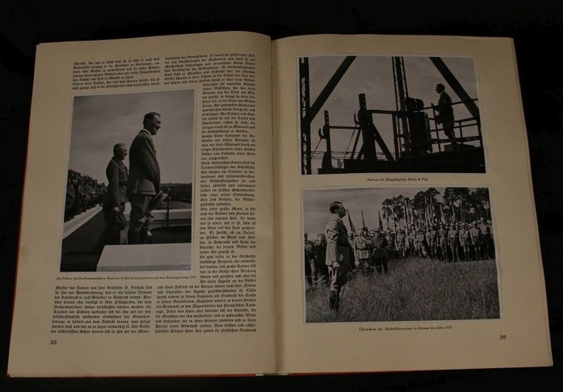 Konvolut 2 Bücher WK2 "Deutschland erwacht" "Adolf Hitler" - Bild 7 aus 9