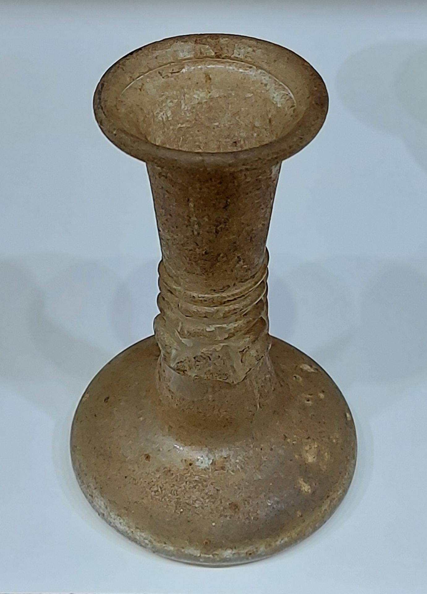 Alte Vase Glasvase, verm. römisch - Bild 20 aus 20