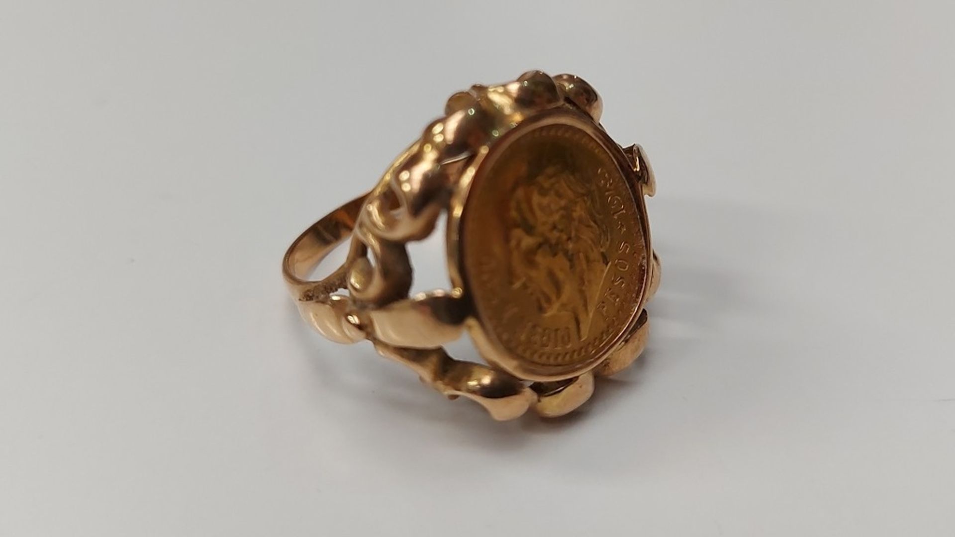 Münzring Unisex 585 GG 14k Münze 900er Gold ca. 6,1g - Bild 4 aus 9