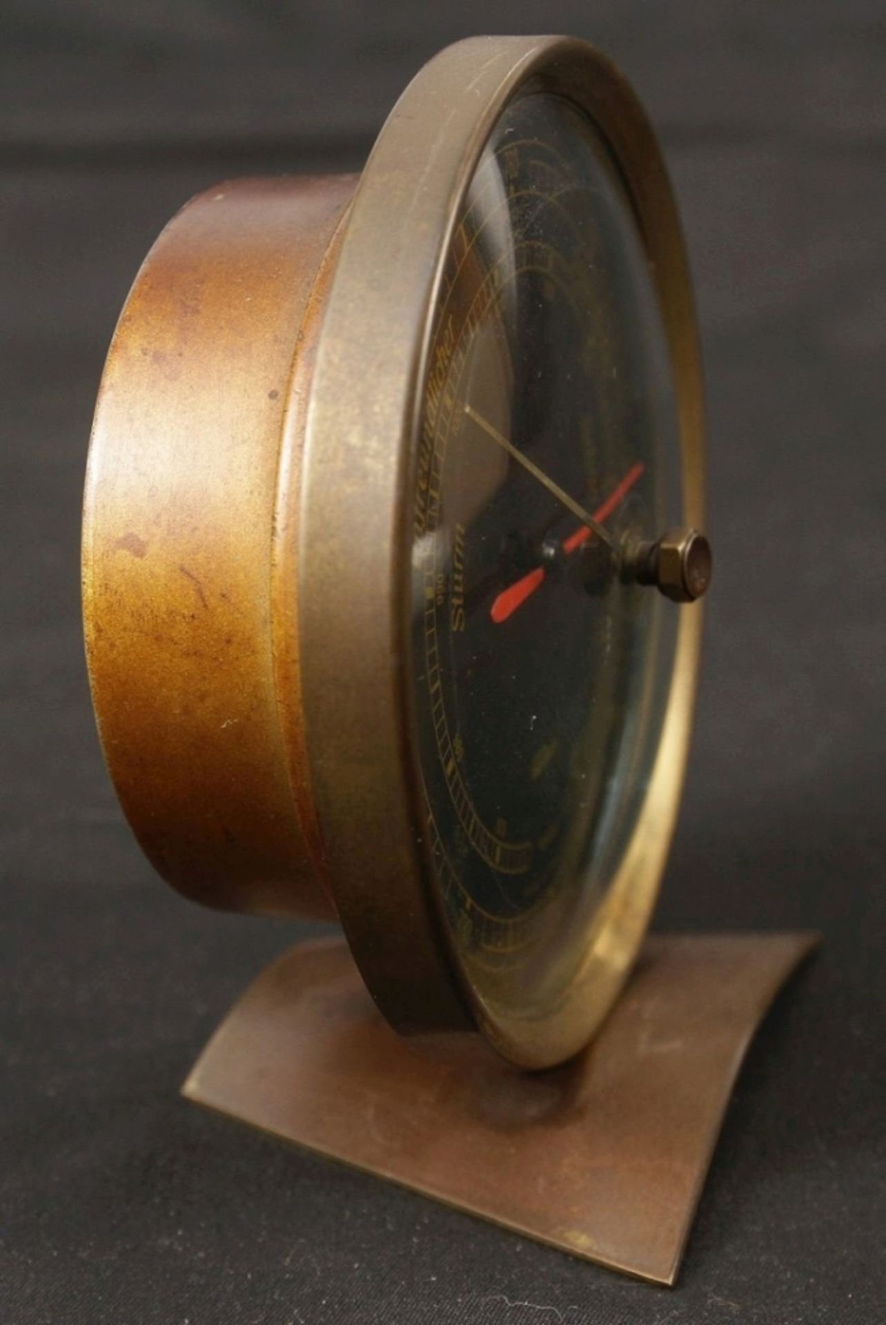 Altes Barometer Feingerätebau Fischer 1950er - Bild 3 aus 3