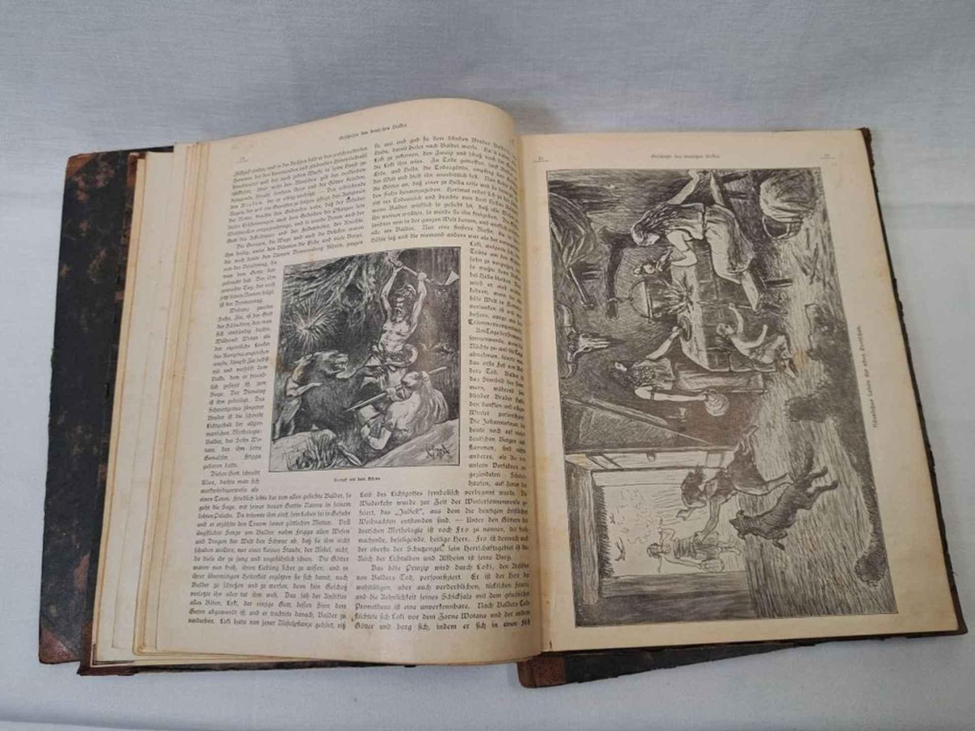 3 antike Bücher Buch der Erfindungen, Schidlof & Waldima - Image 5 of 13