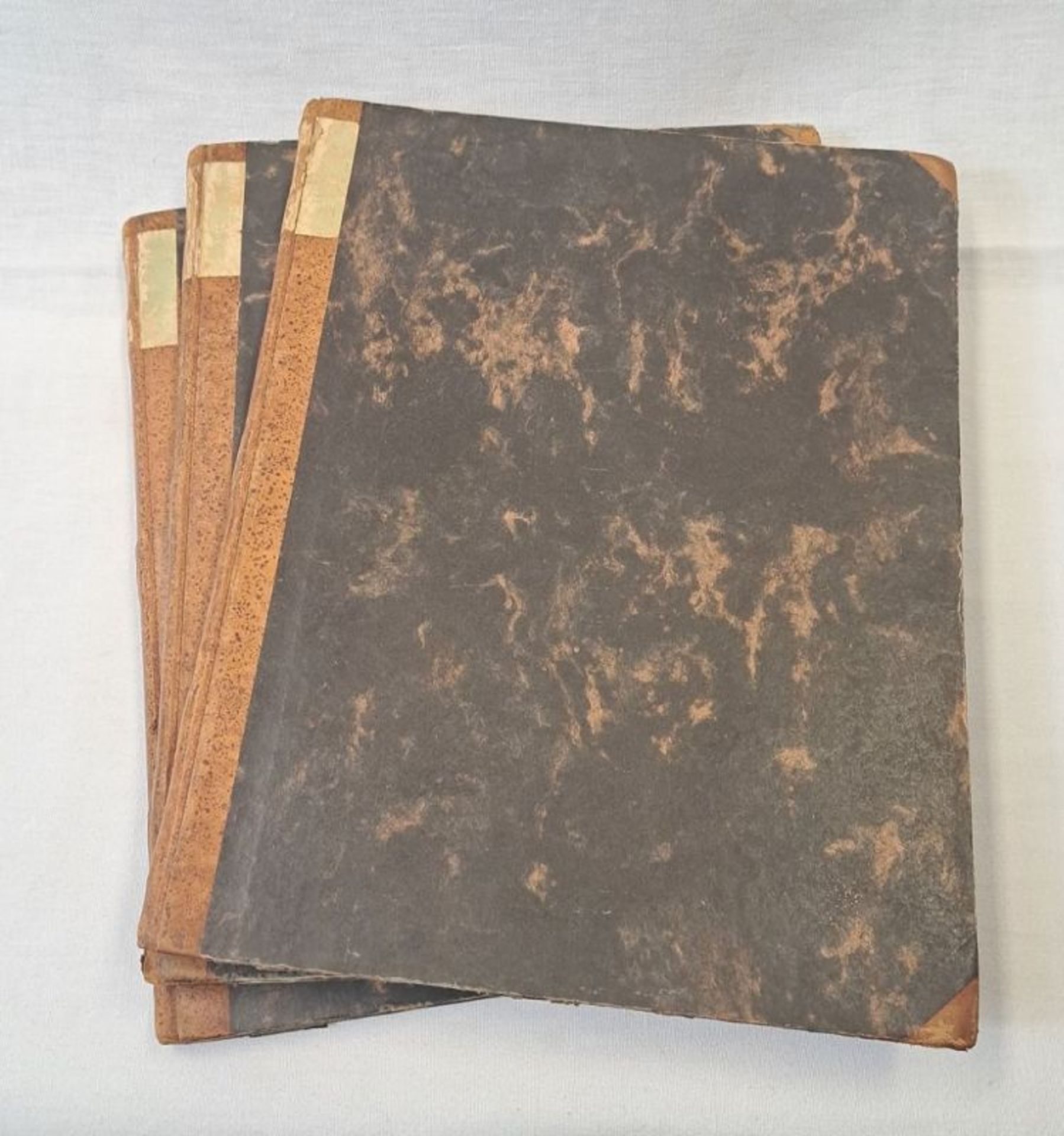 3 antike Bücher Buch der Erfindungen, Schidlof & Waldima