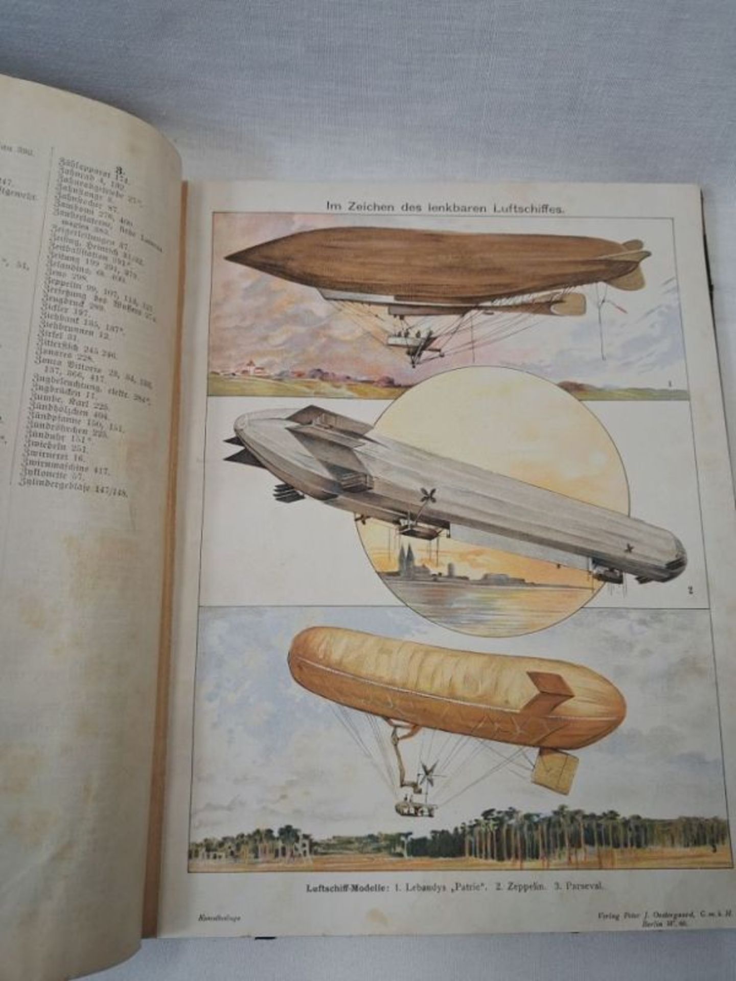 3 antike Bücher Buch der Erfindungen, Schidlof & Waldima - Image 8 of 13