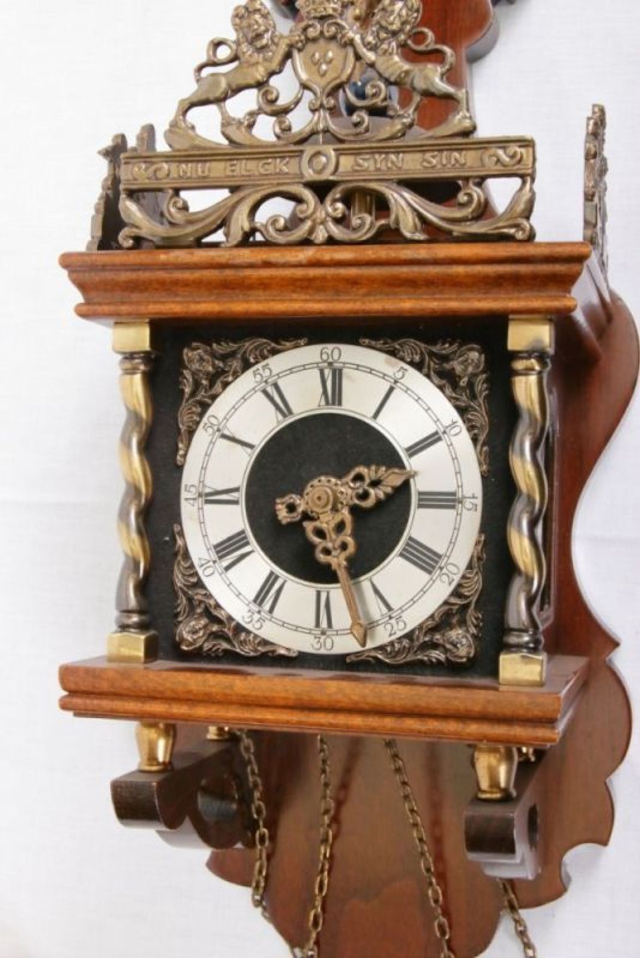 Alte Hermle Uhr Wanduhr Pendeluhr Atlas - Bild 2 aus 8