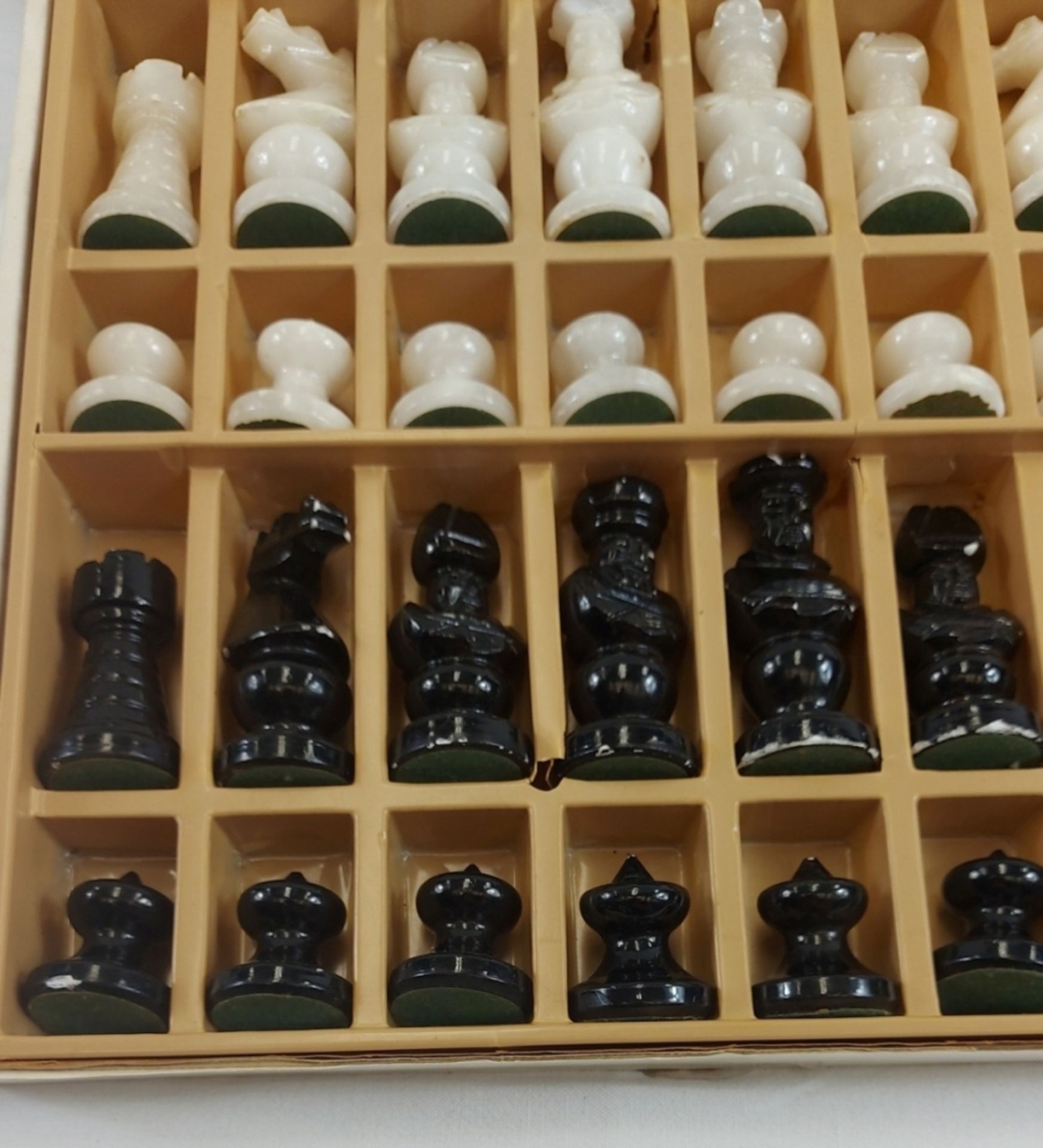 Schachspiel Marmorplatte - Image 7 of 22