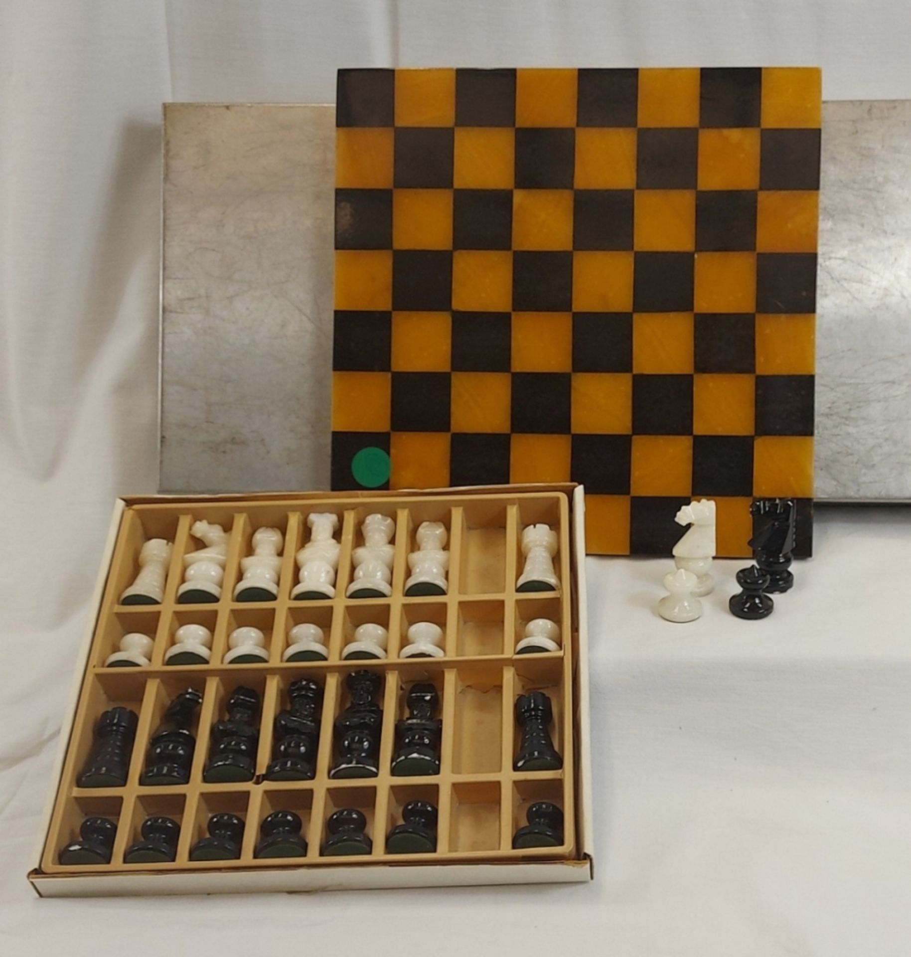 Schachspiel Marmorplatte - Image 21 of 22