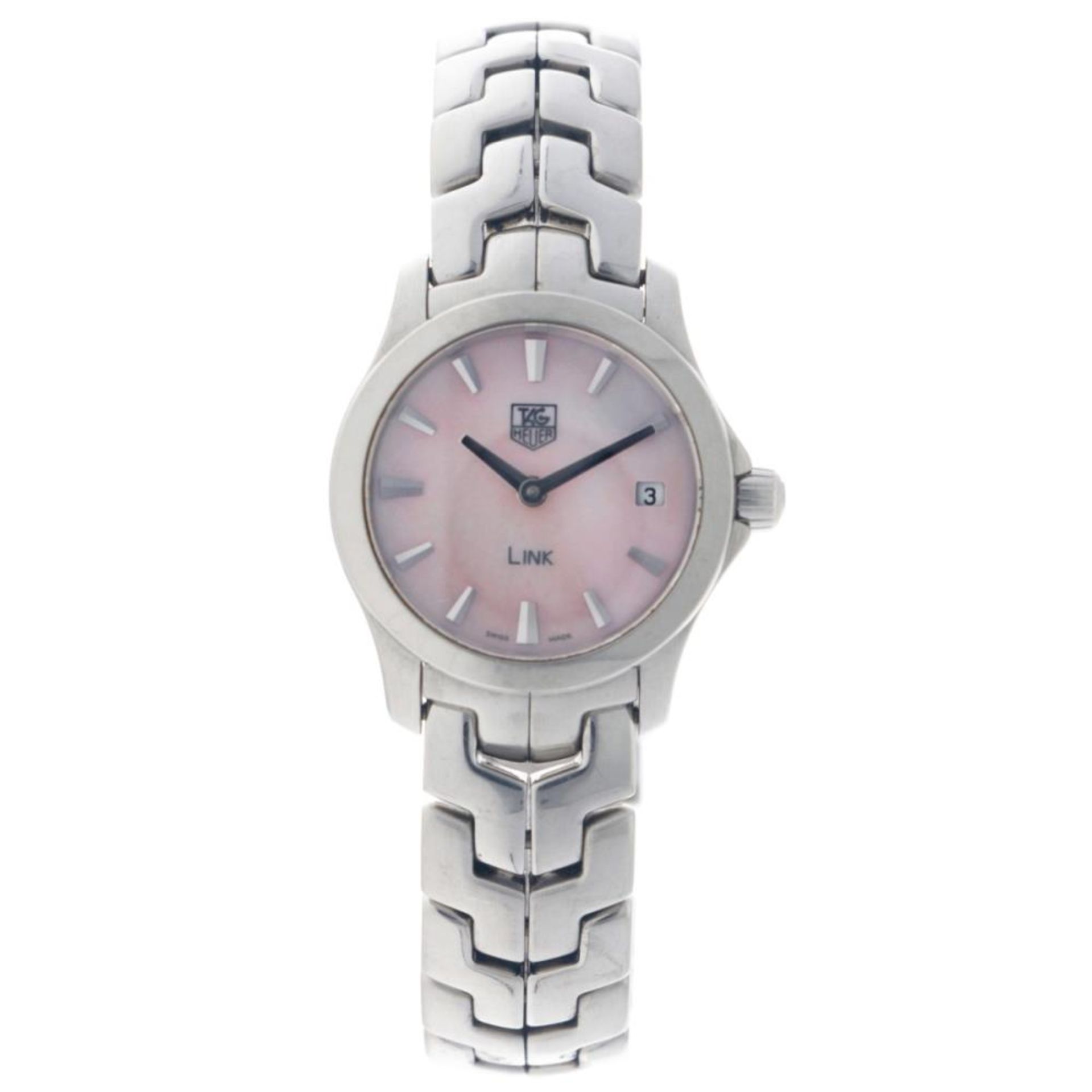 TAG Heuer Link WJF1412 - Pink Mother of Pearl - Ladies watch - approx. 2013. - Image 2 of 10